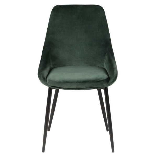 Chaise Bari en velours – Image 4