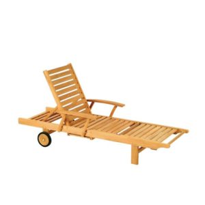 Kit accoudoirs pour bain de soleil AZUR teck