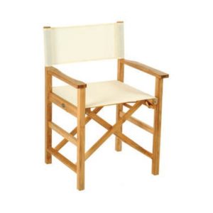 Fauteuil metteur en scène teck PLAZA