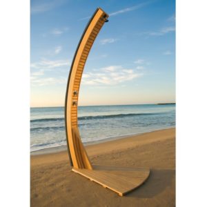 Douche solaire courbe ODALO