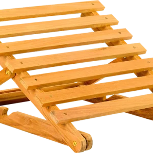 Têtière/Repose-tête de plage réglable en teck