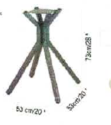 Pied central XENAH BISTRO