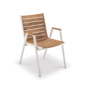 Fauteuil teck PILOTIS