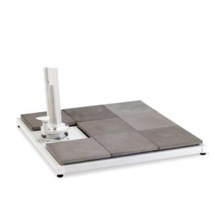 Socle déporté pour parasol