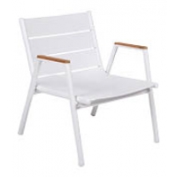 Fauteuil bas aluminium PILOTIS