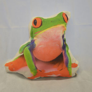 Coussin grenouille