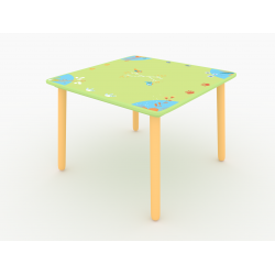 Table enfant forêt