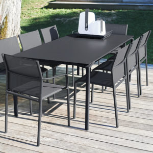 TABLE CALVI 195x95cm FERMOB