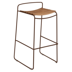 TABOURET DE BAR TECK SURPRISING FERMOB