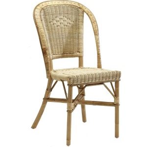 Chaise en Rotin Naturel "Albertine"