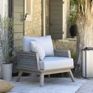 FAUTEUIL CORDE TRESSES MIRA