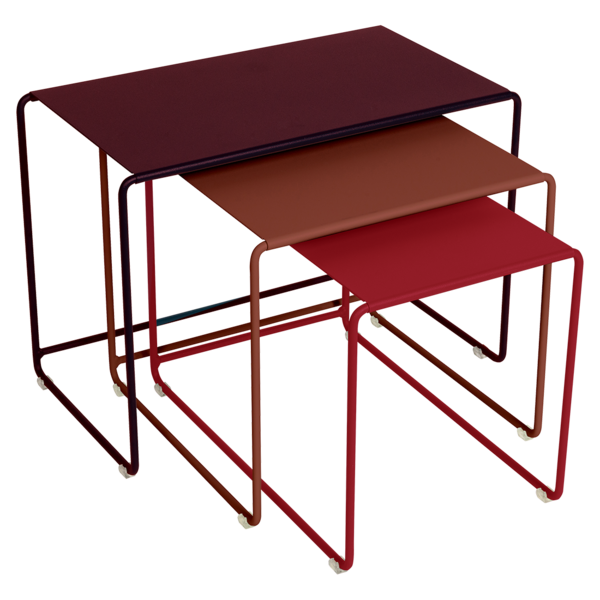 Trilogie de tables basses gigognes OULALA FERMOB – Image 2