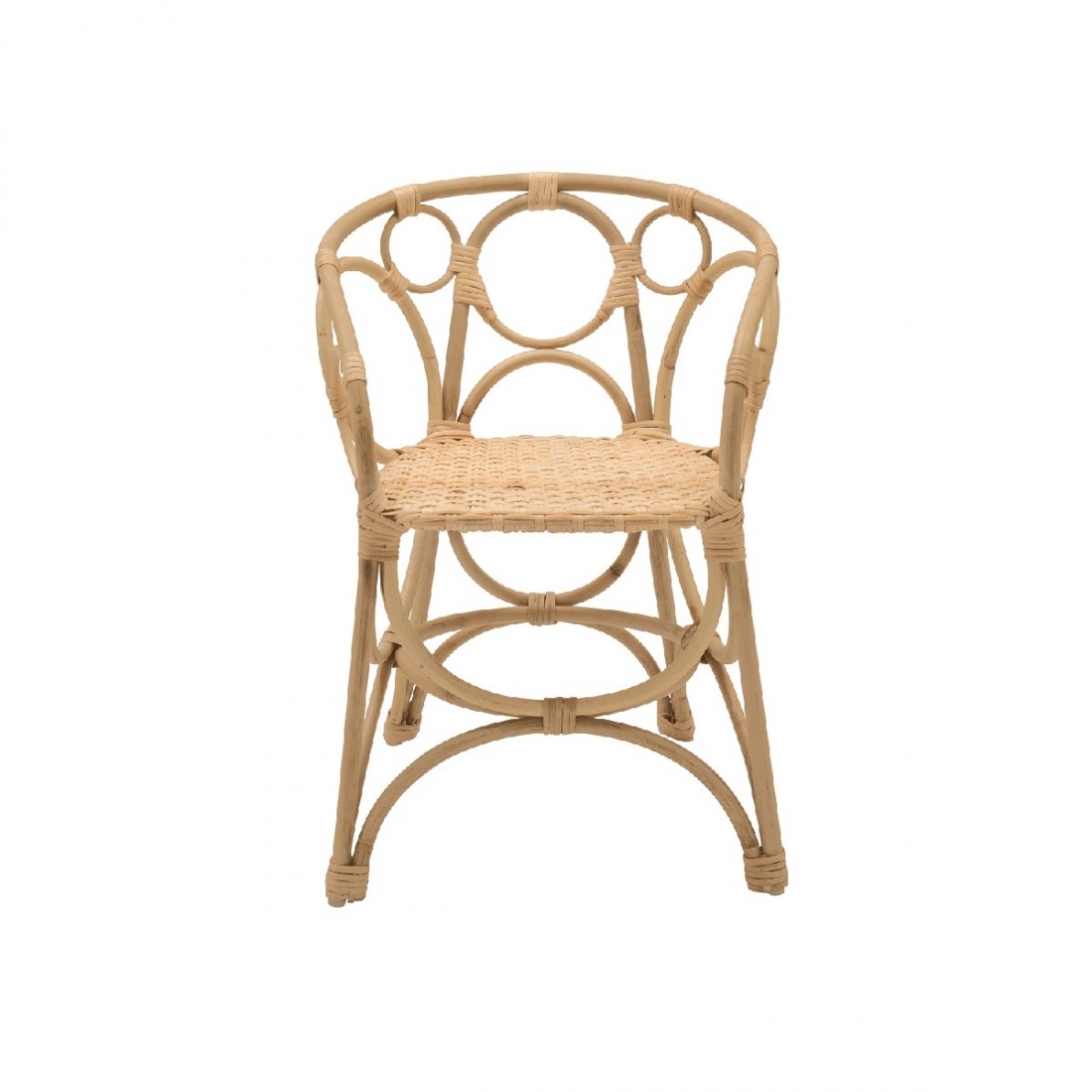 Fauteuil rotin enfant Gingko Bulles