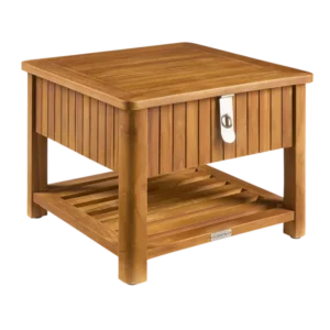 TABLE BASSE AVEC COFFRE 45 X 45 CM