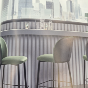 Tabouret Snack ODETTE fixe